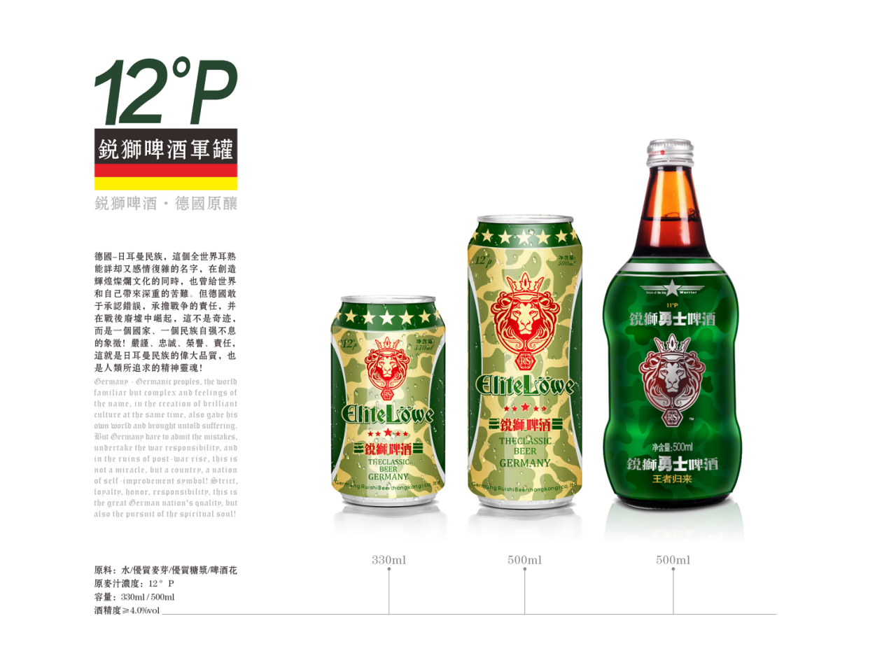 德国锐狮啤酒广求合作伙伴